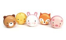 Fa játékkonyhák - Fa édes makarónok Animal Macarons Tender Leaf Toys csibe, mackó, nyuszi, róka, malacka 2 évtől_1