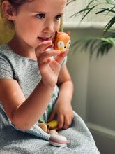 Fa játékkonyhák - Fa édes makarónok Animal Macarons Tender Leaf Toys csibe, mackó, nyuszi, róka, malacka 2 évtől_0