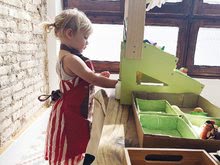 Otroške lesene trgovinice - Lesena trgovina Farmer's Market Stall Tender Leaf Toys 15-delni set s sadjem in zelenjavo_3
