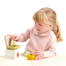 Drevené detské obchodíky - Drevená váha Market Scales Tender Leaf Toys na váženie potravín_3
