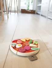 Drevené kuchynky - Drevená Pizza Party Tender Leaf Toys so 6 chrumkavými dielmi a 12 potravinami_7