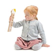 Drevené náučné hry -  NA PREKLAD - Rainmaker Tender Leaf Toys - El llamador de lluvia de madera Con el sonido de la lluvia al mover las bolas desde 18 meses_0