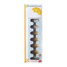 Drevené náučné hry -  NA PREKLAD - Rainmaker Tender Leaf Toys - El llamador de lluvia de madera Con el sonido de la lluvia al mover las bolas desde 18 meses_2