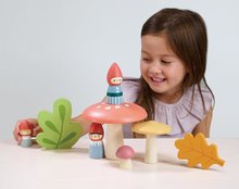 Fa babaházak  - Fa törp család Woodland Gnome Family Tender Leaf Toys 3 figurával_3