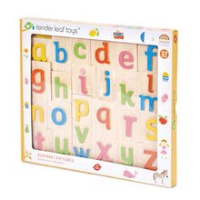 Za dojenčke - Lesena abeceda s sličicami Alphabet Pictures Tender Leaf Toys 27 delov od 18 mes_2