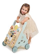 Dřevěné didaktické hračky - Dřevěné chodítko 4 roční období Sunshine Baby Activity Walker Tender Leaf Toys s předpovědí počasí od 18 měsíců_3