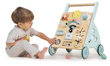 Jouets didactiques en bois - Chariot en bois Sunshine Baby Activity Walker représentant les quatre saisons de Tender Leaf Toys Avec une prévision météorologique pour les enfants à partir de 18 mois_1