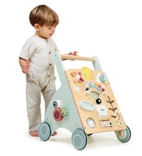 Lesene didaktične igrače - Leseni sprehajalček 4 letni časi Sunshine Baby Activity Walker Tender Leaf Toys z vremensko napovedjo od 18 mes_2