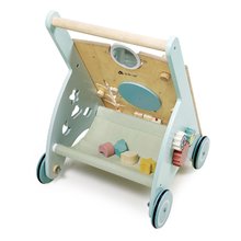Drevené didaktické hračky - Drevené chodítko 4 ročné obdobia Sunshine Baby Activity Walker Tender Leaf Toys s predpoveďou počasia od 18 mes_0