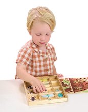 Jocuri educative din lemn - Căsuță din lemn pentru insecte The Bug Hotel Tender Leaf Toys 13 tipuri de insecte cu denumiri de la 3 ani_3