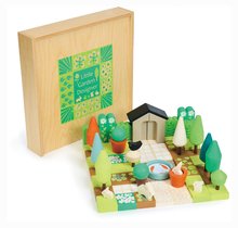 Drevené náučné hry - Drevená skladačka záhrada My Little Garden Designer Tender Leaf Toys 67-dielna súprava v boxe_2