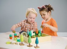 Lesene poučne igre - Lesena sestavljanka vrt My Little Garden Designer Tender Leaf Toys 67-delni set v škatli_2
