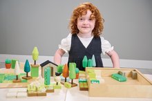 Lesene poučne igre - Lesena sestavljanka vrt My Little Garden Designer Tender Leaf Toys 67-delni set v škatli_3