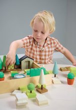 Lesene poučne igre - Lesena sestavljanka vrt My Little Garden Designer Tender Leaf Toys 67-delni set v škatli_4