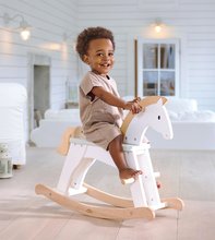 Hojdacie koníky - Drevený hojdací koník Lucky Rocking Horse Tender Leaf Toys klasická hračka od 12 mes_3