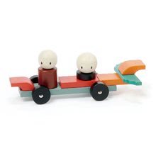 Jocuri de construit din lemn Tender Leaf - Joc de construit din lemn Racing Magblocs Tender Leaf Toys 14 cuburi-auto în săculeț_4