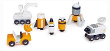 Drveni autići - Drvena svemirska vozila Space Voyager Set Tender Leaf Toys 5 vrsta_1