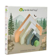 Didaktische Holzspielzeuge - Bergpass aus Holz Mountain Pass Stack Tender Leaf Toys 5 Berggipfel der Gipfeltunnel_2