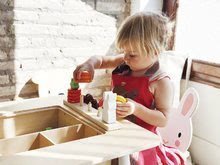 Dětský dřevěný nábytek - Dřevěný stůl pro děti Forest Table Tender Leaf Toys s úložným prostorem_2