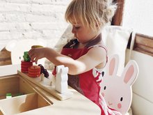Dětský dřevěný nábytek - Dřevěný stůl pro děti Forest Table Tender Leaf Toys s úložným prostorem_4