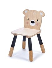 Mobilier din lemn pentru copii - Mobilier din lemn pentru copii Forest table and Chairs Tender Leaf Toys masă cu spațiu de depozitare și cu două scăunele ursuleț și iepuraș_5