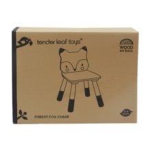 Dětský dřevěný nábytek - Dřevěná židle liška Forest Fox Chair Tender Leaf Toys pro děti od 3 let_3