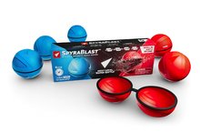Vízipisztolyok - Vízi gránát magnetikus SpyraBlast Blue&Red Spyra csúszásmentes gumi felülettel ismételt használatra szett 6 drb 14 évtől_1