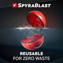 Vízipisztolyok - Vízi gránát magnetikus SpyraBlast Blue&Red Spyra csúszásmentes gumi felülettel ismételt használatra szett 6 drb 14 évtől_3
