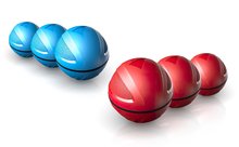 Vízipisztolyok - Vízi gránát magnetikus SpyraBlast Blue&Red Spyra csúszásmentes gumi felülettel ismételt használatra szett 6 drb 14 évtől_4