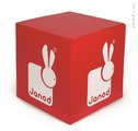Janod POS Červená krabica motív zajac J00053