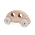 Drevené auto retro chrobák béžový Janod Cocoon J04413d6