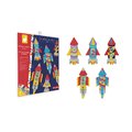 Mini kreatívna sada Rakety Origami Paper Rockets Atelier Janod