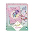 Midi kreatívna sada Tajný zápisník so zámkom Magické víly Secret Notebook Magic Fairies Atelier Janod
