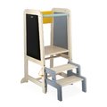 Drevená učiaca veža 3v1 Learning Table Janod