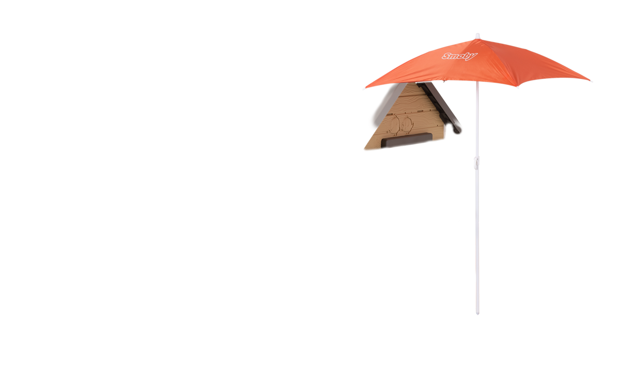 Domček pre záhradníka Garden House Smoby s kvetináčmi rozšíriteľný odkvap a mriežka s vtáčou búdkou 135 cm výška s UV filtrom od 2 rokov