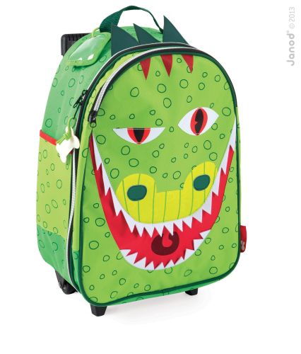 Valiza cu roți T-Rex Dino