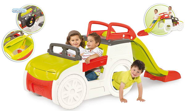 Smoby Adventure Car mászóka csúszdával