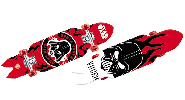 Skateboard Mondo Star Wars de la 3 ani