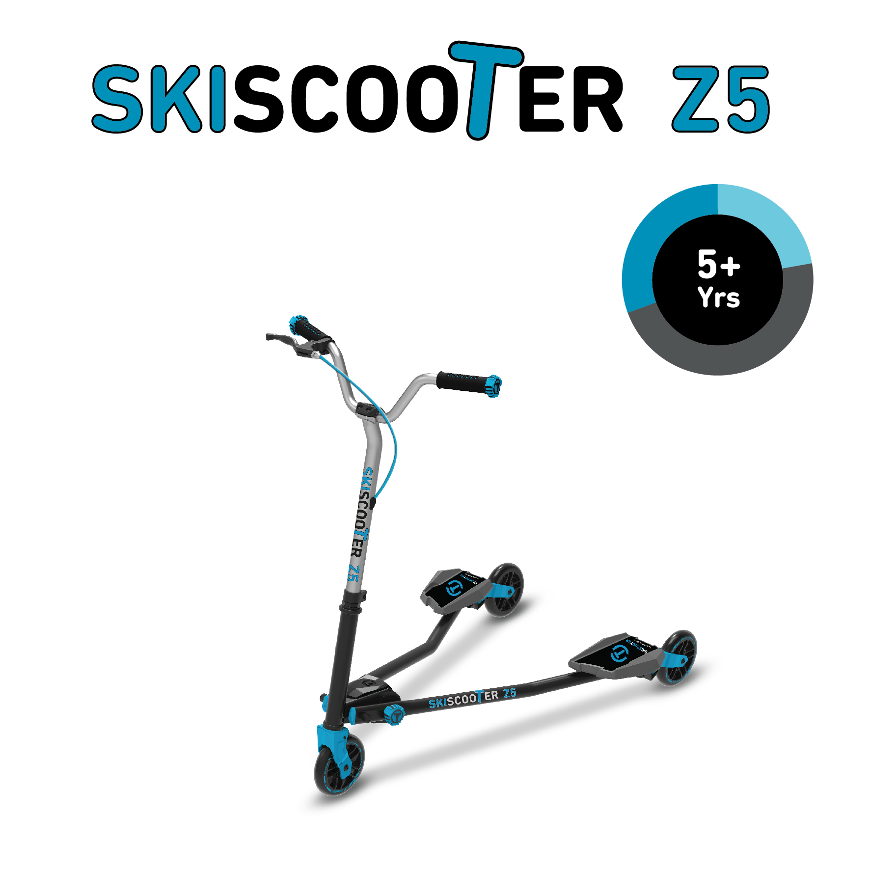 Trotinetă smarTrikeSkiScooter de la 5 ani