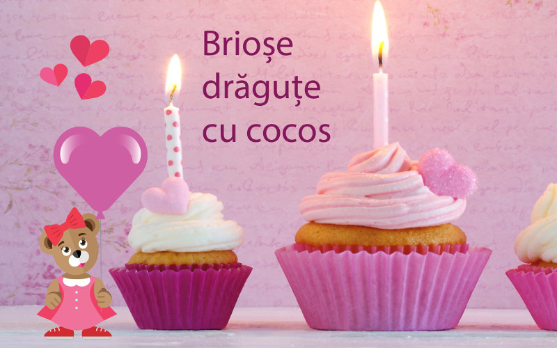 Briote draguse cu cocos