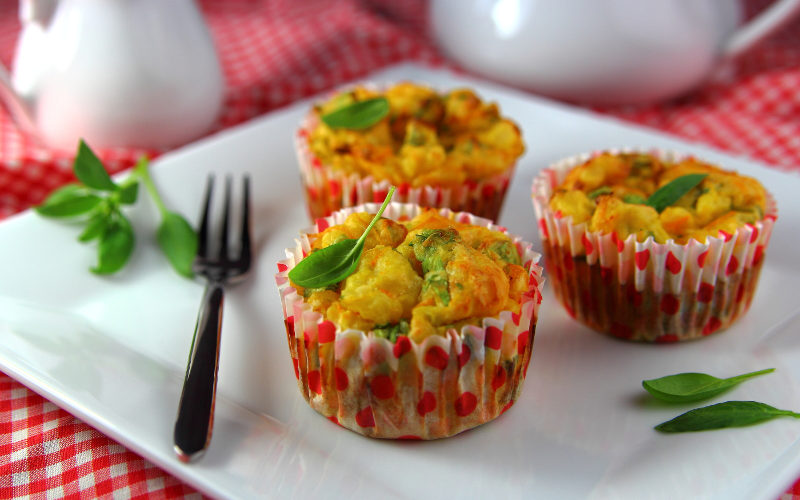 Burgonya muffinok recept