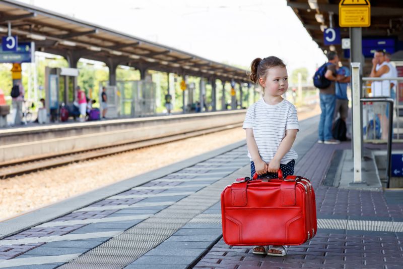 Călătoria feroviară cu copii