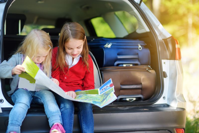 Copiii şi călătoria cu maşina