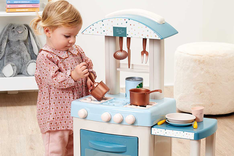 Ensemble de cuisine en bois, ensemble de 27 pièces de jouets