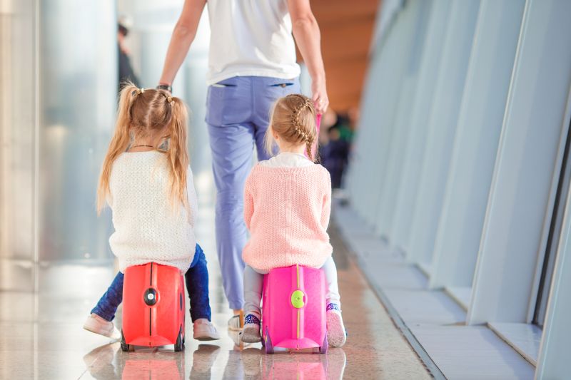 Děti a cestování letadlem