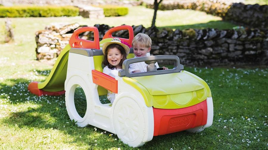 Dětská prolézačka Adventure Car Smoby