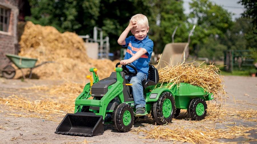Otroški traktor na pedala BIG