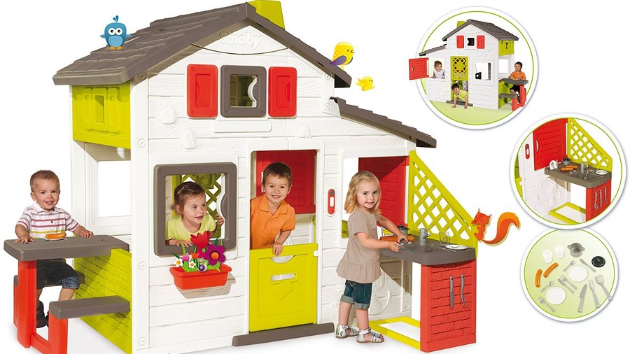 Poschodový domček pre deti Smoby