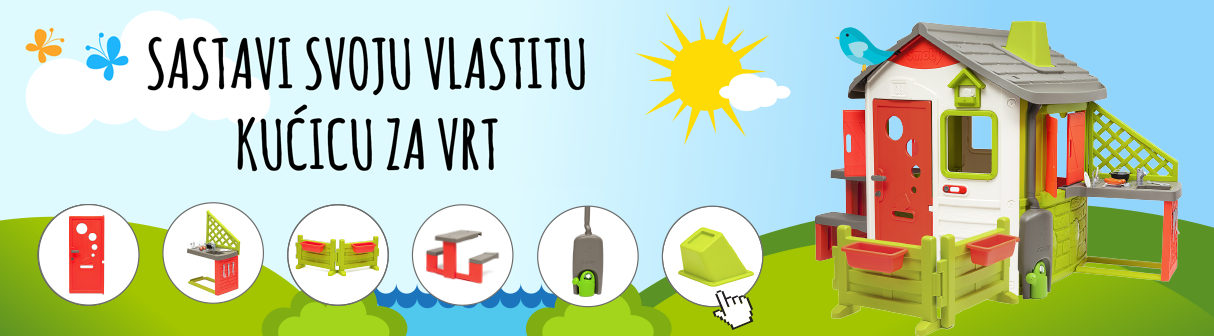 Sastavi svoju vlastitu kucicu za vrt