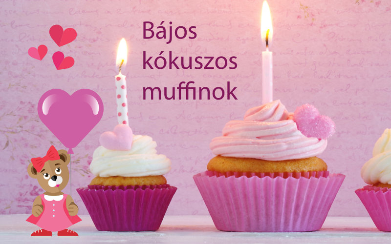 Mila bajos kokuszos muffinok